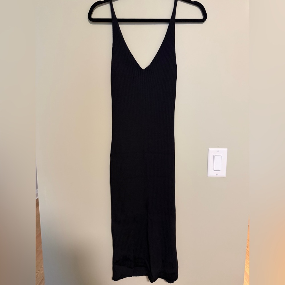 H&M Black Knit Dress